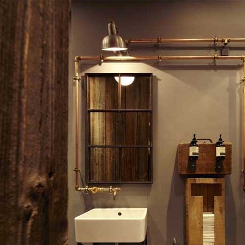 7 Easy Hacks for an Industrial Bathroom Makeover — Fat Shack Vintage