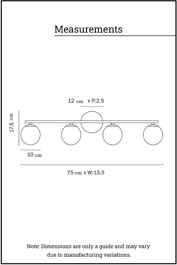 4 lights measurements