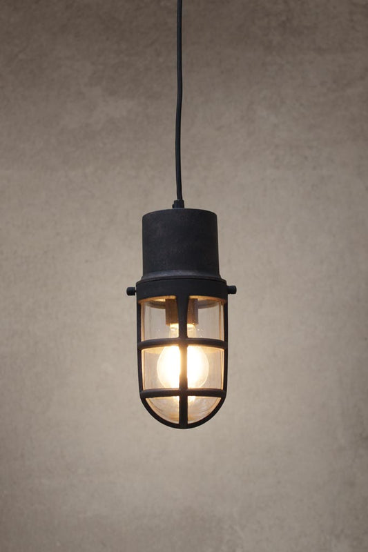 Black-bunker-pendant-light