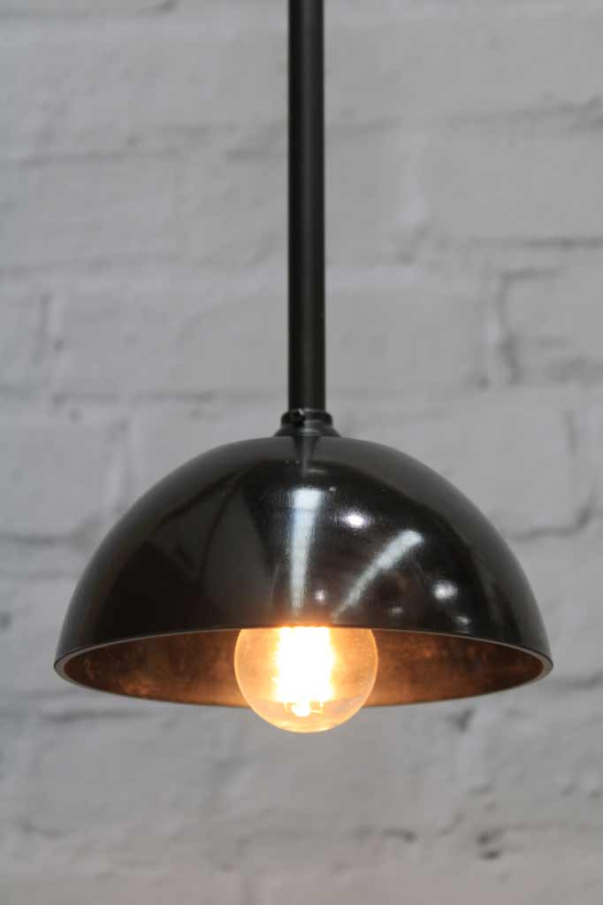  junction light A with bakelite black bowl shade