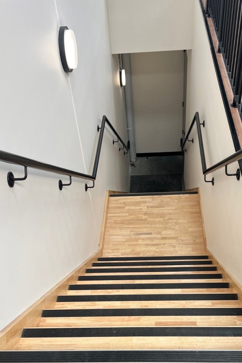 wall lights in stair well