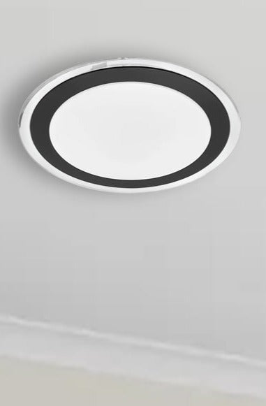 Hollis LED CCT Ceiling Light black 