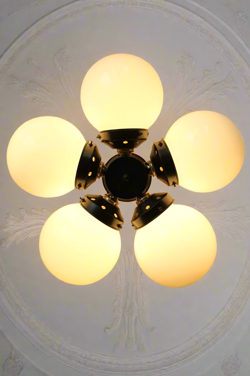 large decorative ceiling rose