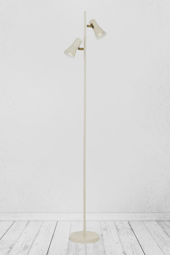 White Pannal Floor Lamp.