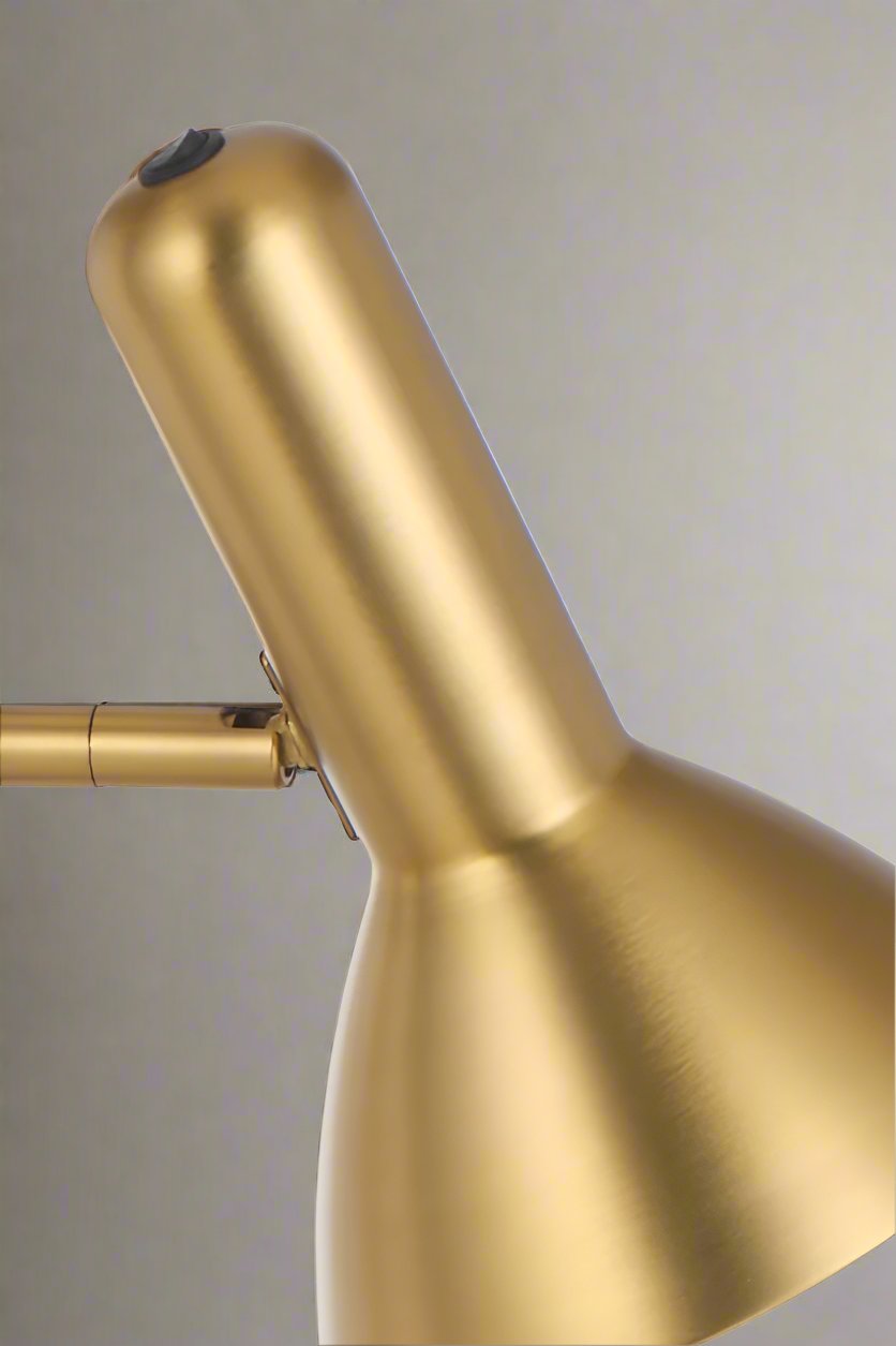 Close up of brass finish