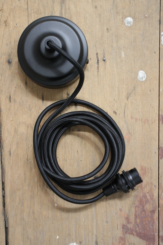 Black round cord