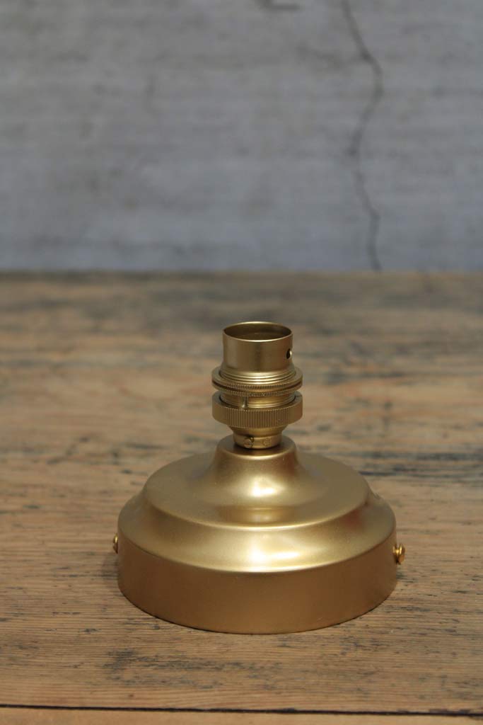 Gold/Brass finish batten holder