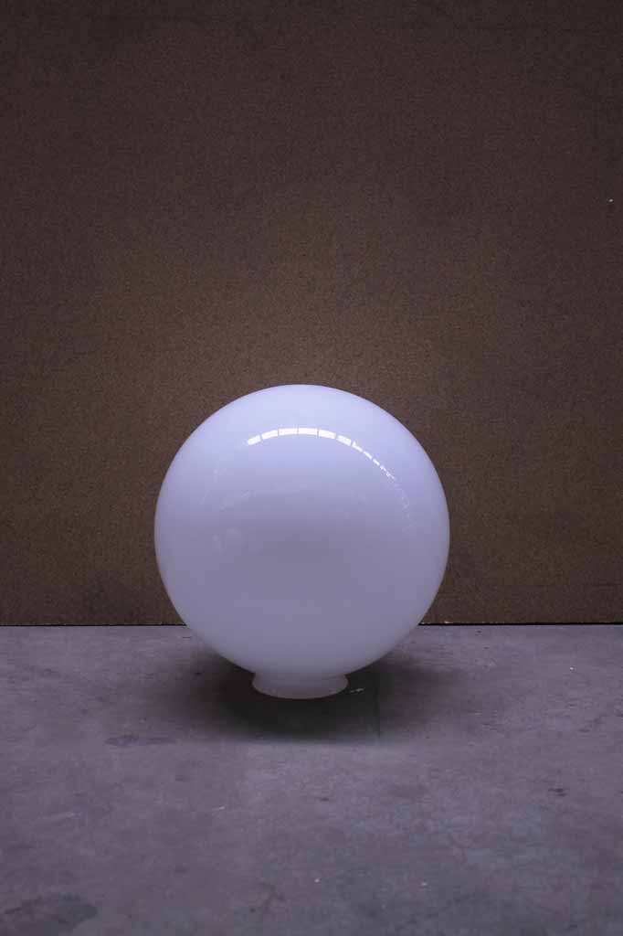 Large opal glass ball shade