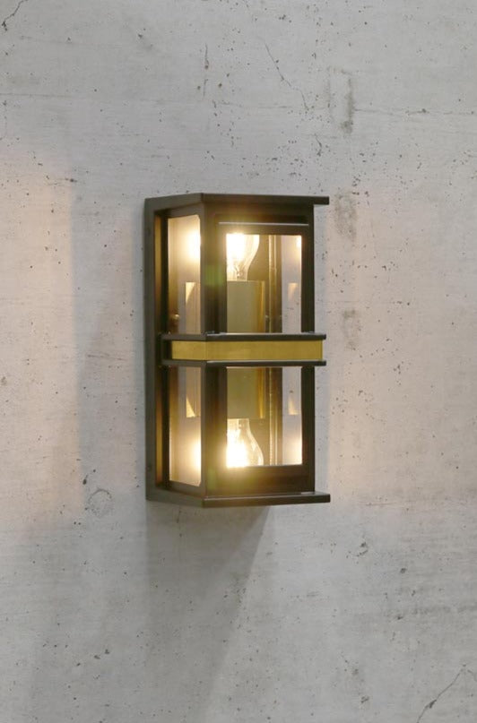 Highgate Outdoor Wall Light has two bulbs