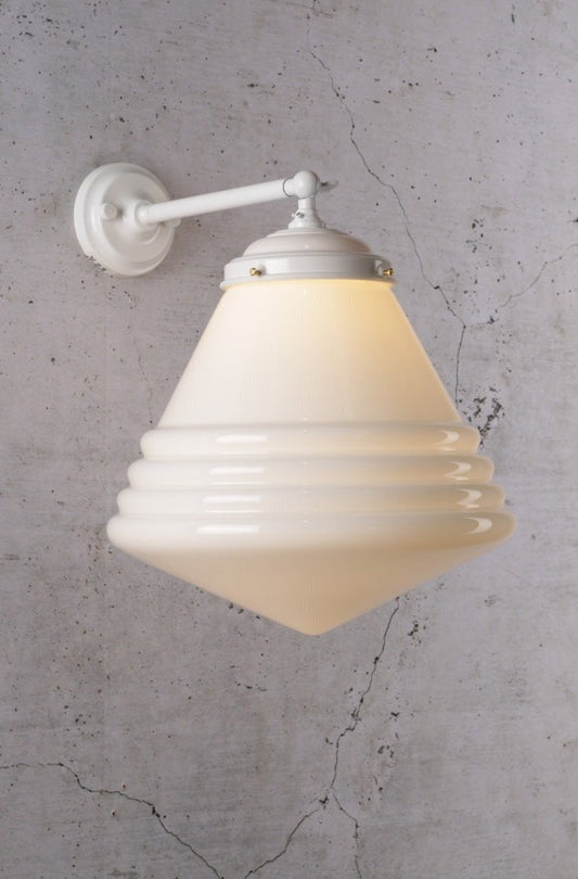 Marlinton Schoolhouse Wall Light white