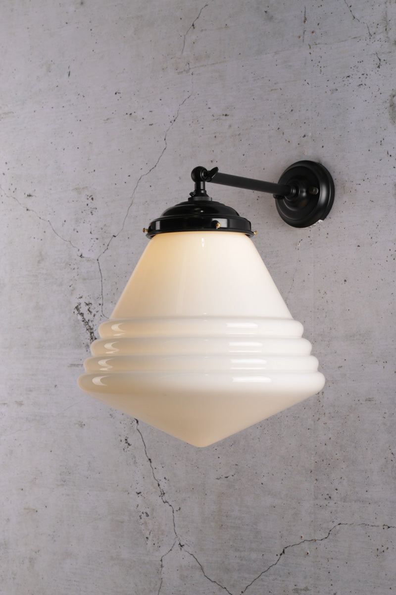 Marlinton Schoolhouse Wall Light black