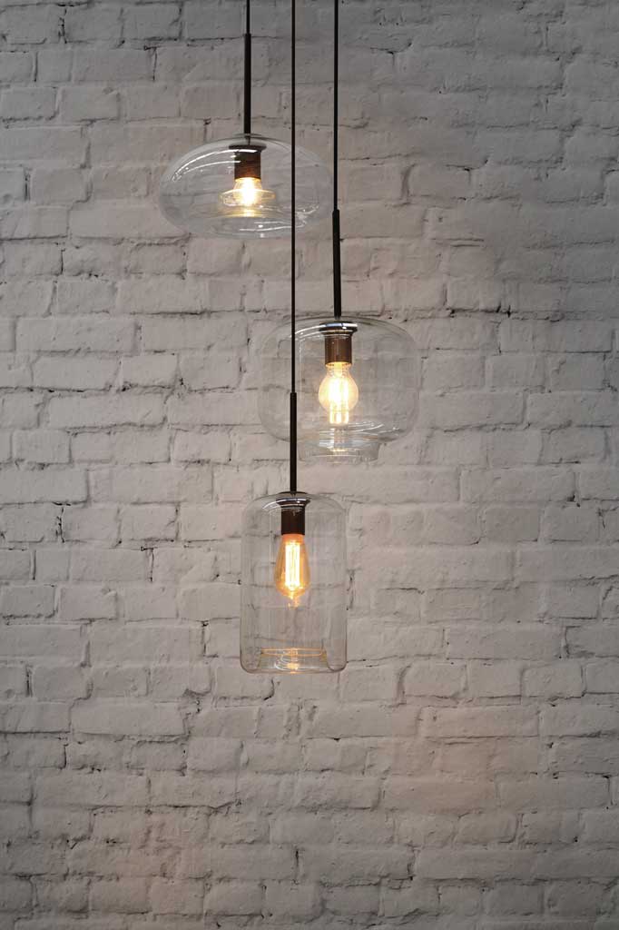 Savannah three light pendant