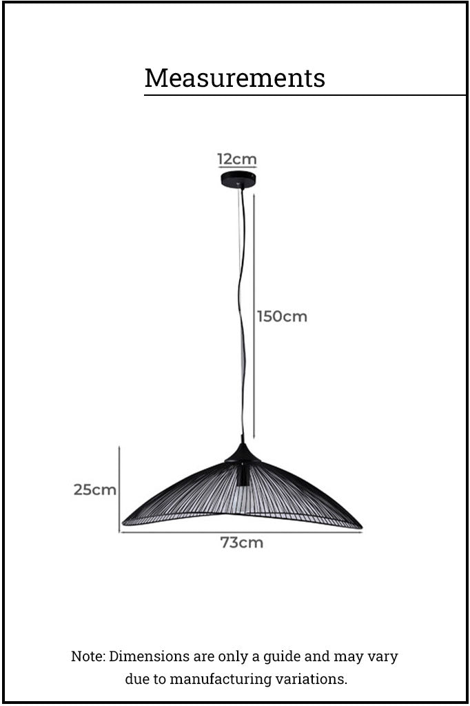 Measurements of large pendant