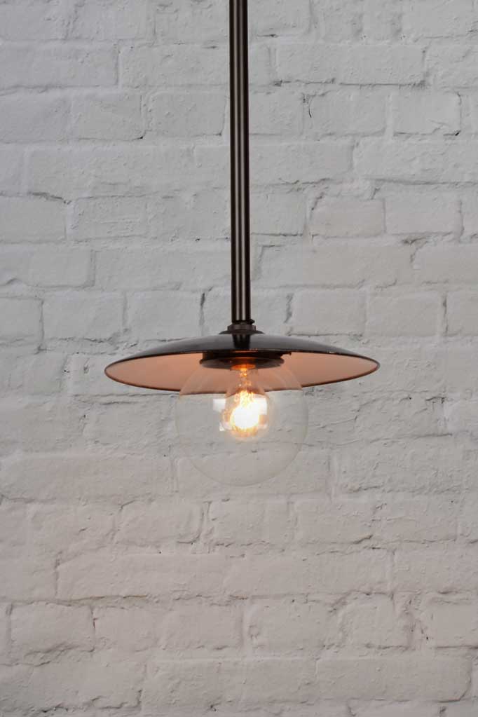 Kentucky Glass Pole Pendant clear shade