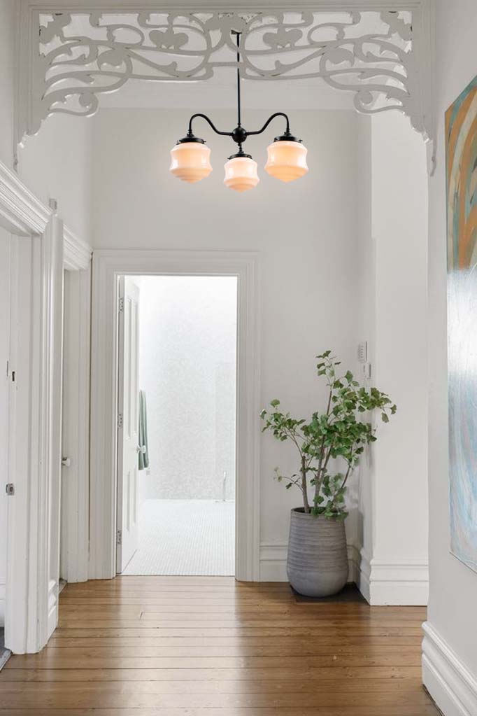 light in hallway