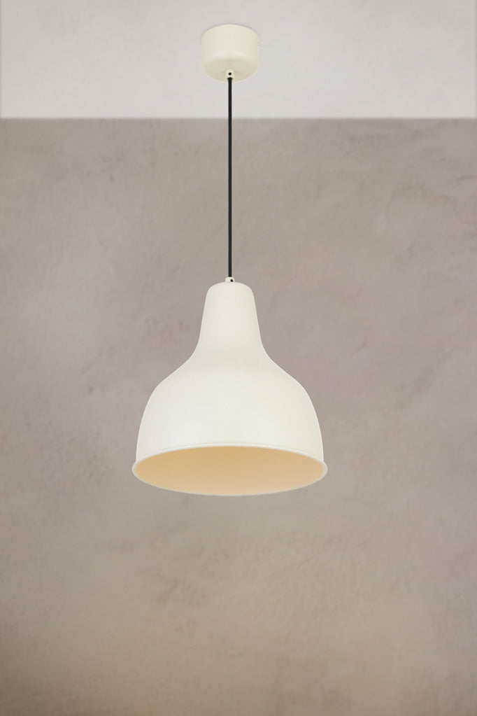 Brookton Pendant Light in beige.