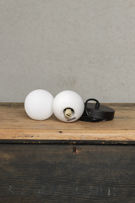 Brooklyn Concrete Orb Pendant Light