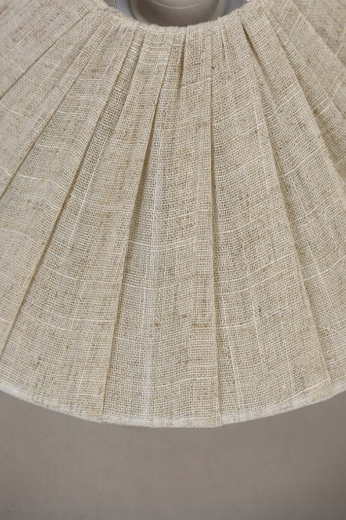 Close up of Swanhaven Fabric Pendant Light