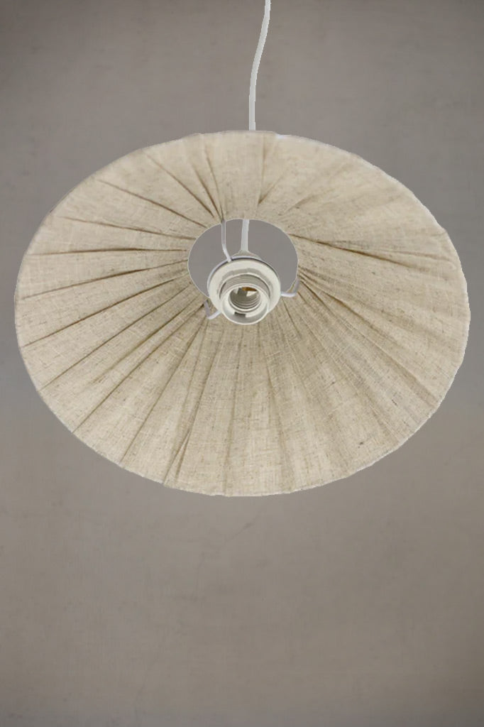 Underneath  of Swanhaven Fabric Pendant Light