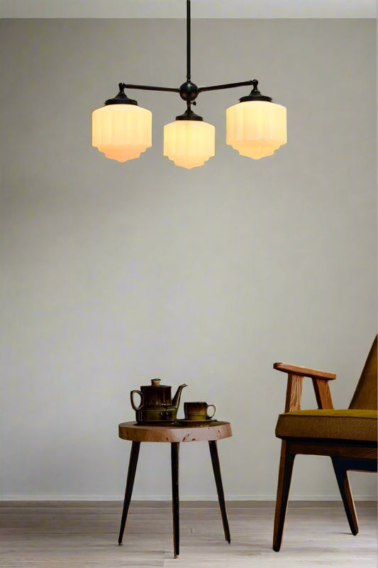 Art Deco elegance to your home pendant light