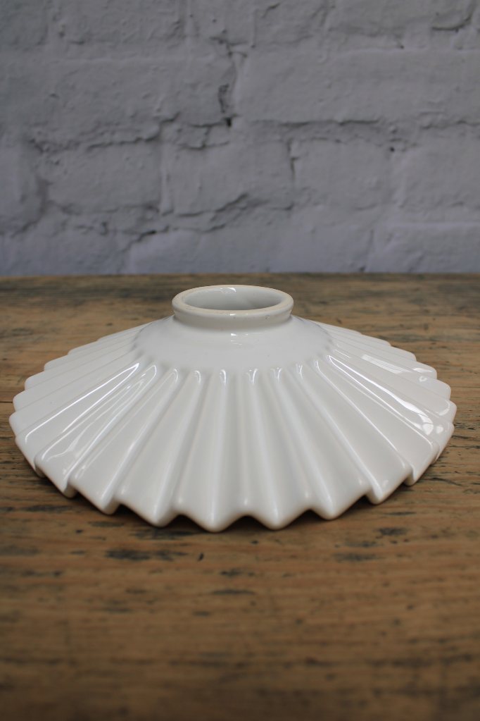 charmont pleated ceramic shade