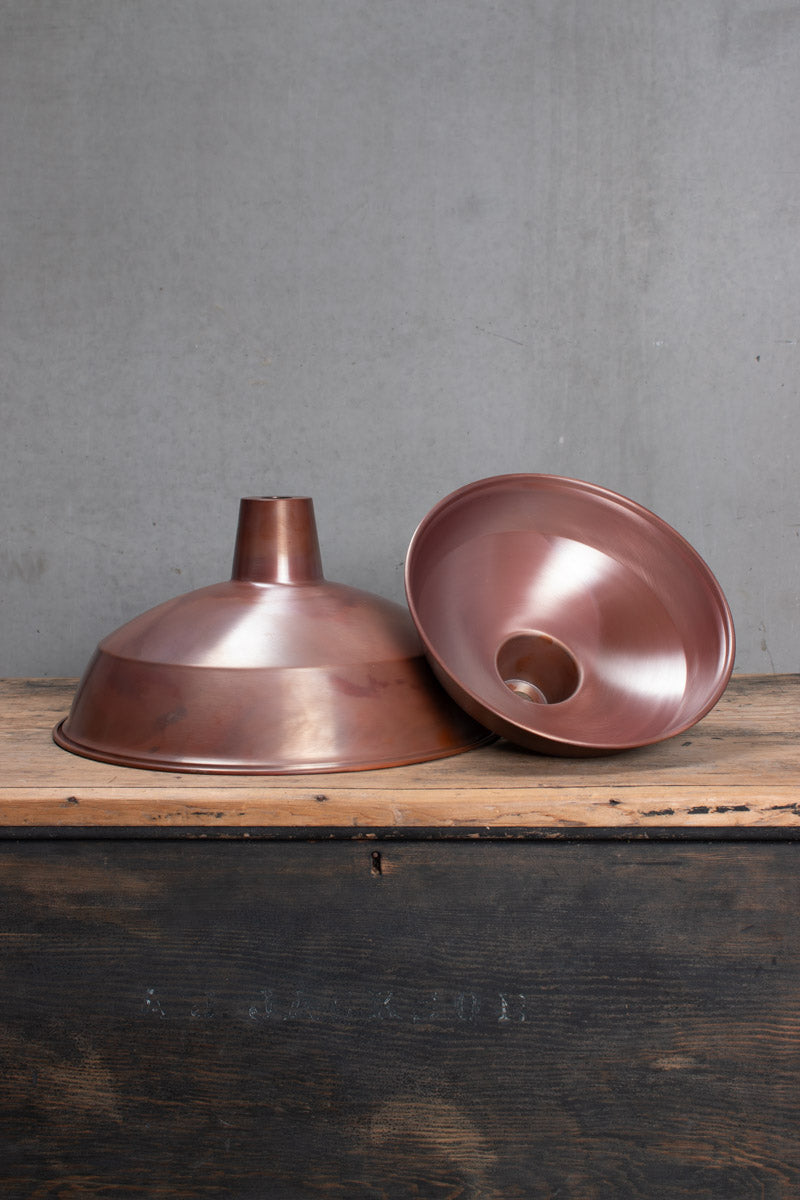 Copper shades finish