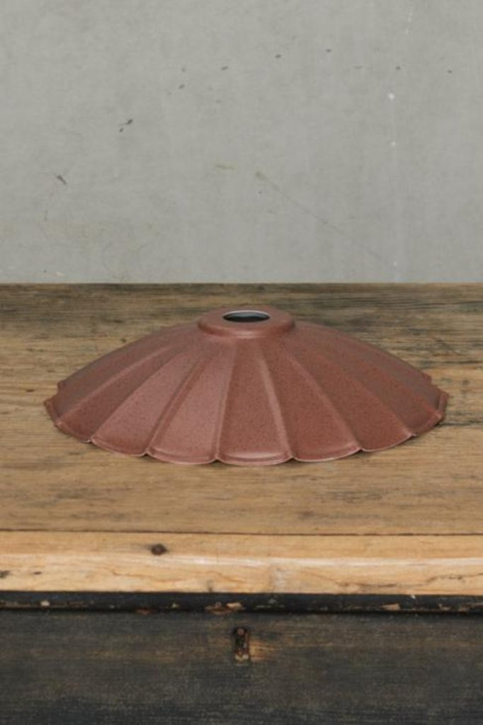 Small rust Vintage Umbrella shade