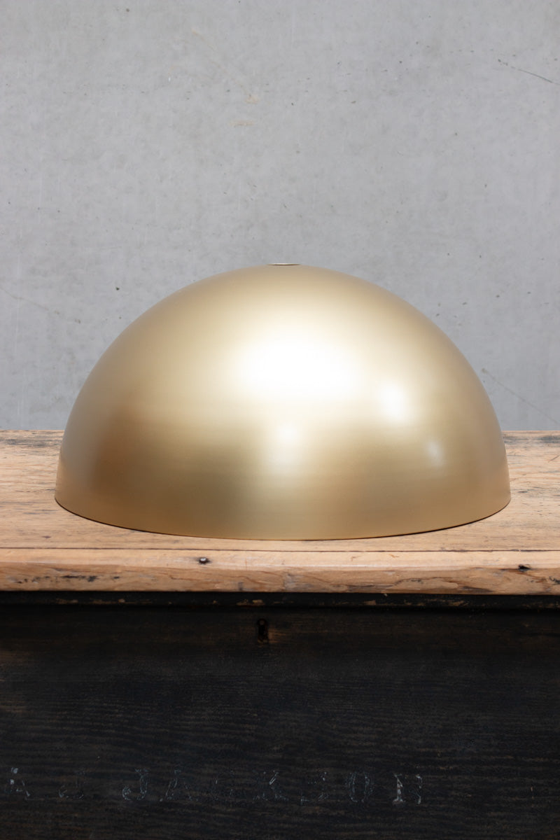 Large gold/brass Dome shade