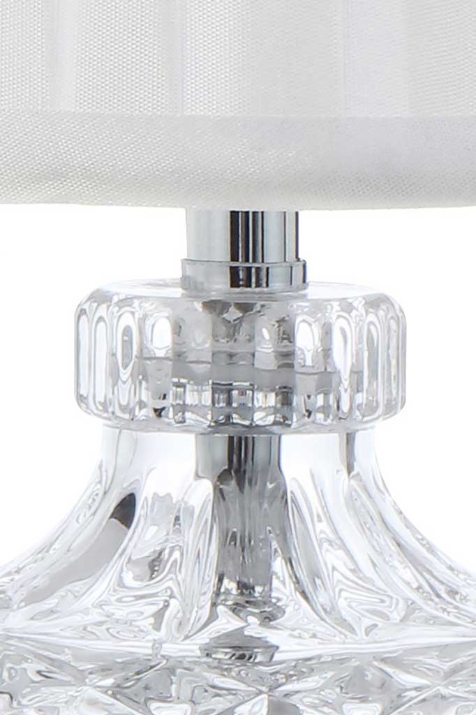 close up of Gatz Glass Table Lamp