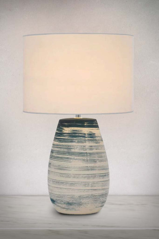 Blue deals grey lamp