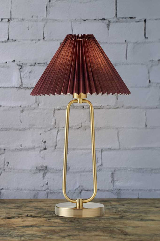 Kennedy Pleat Table Lamp