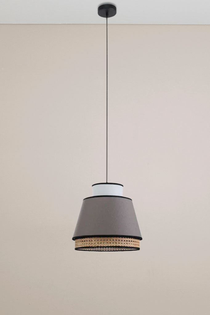 Coastal Illumination: Rattan Pendant Light - Version B