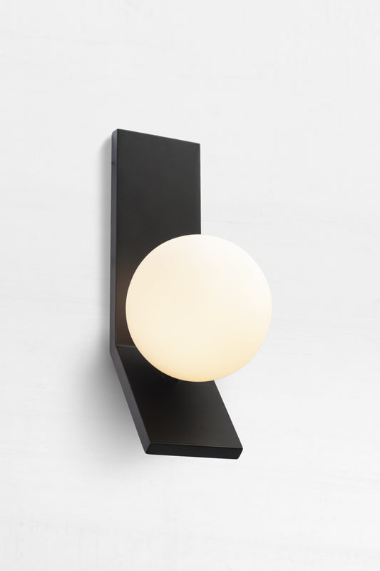 Brooklyn Vertical Orb Wall Sconce