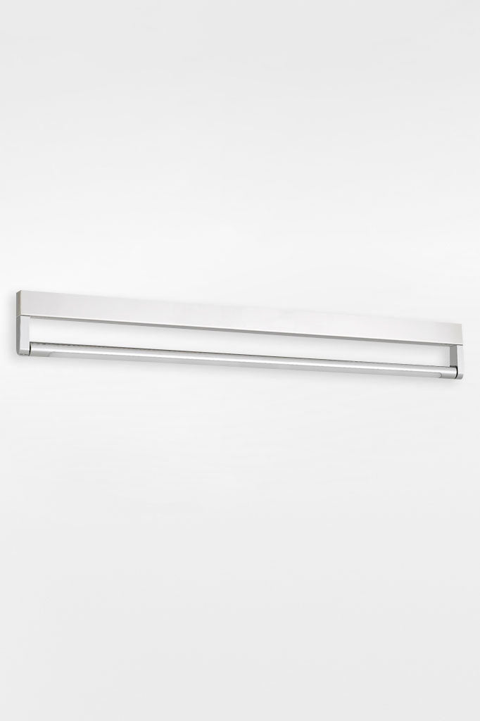 Top view Large chrome vanity LED wall light