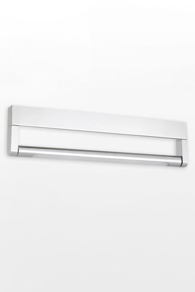 Small chrome vanity LED wall light