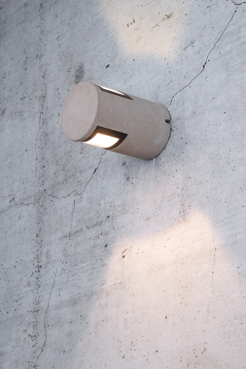 gypsum two-light-outdoor-wall-light