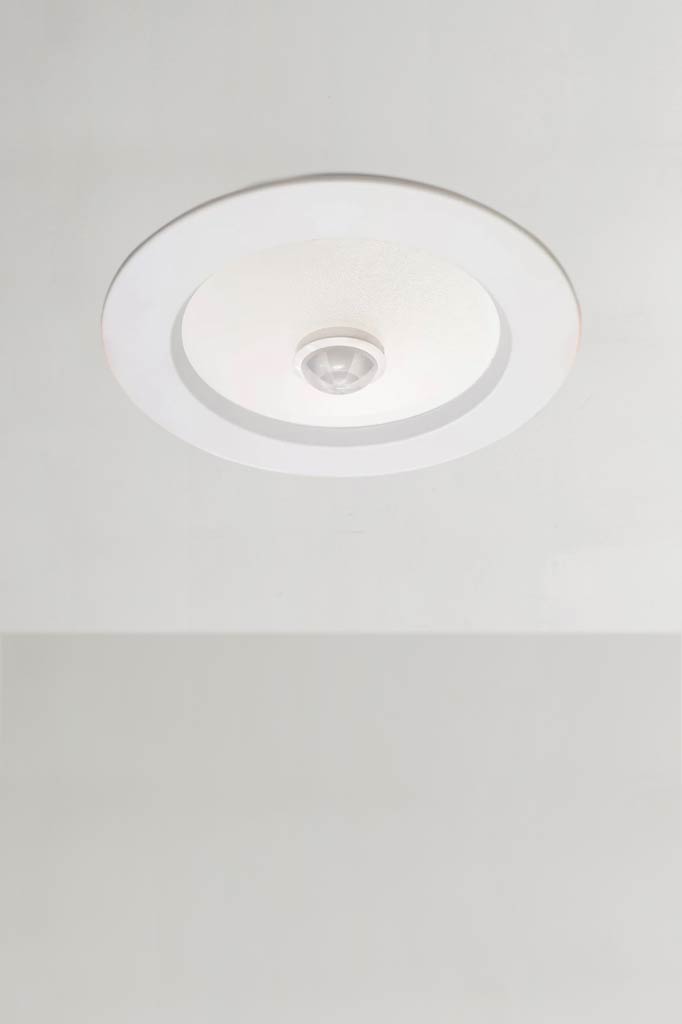 White Downlight with sensor