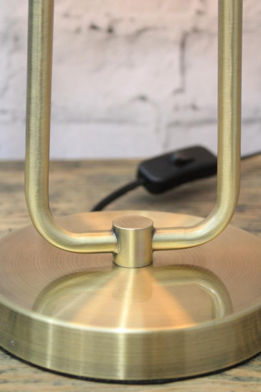 Brass base detail