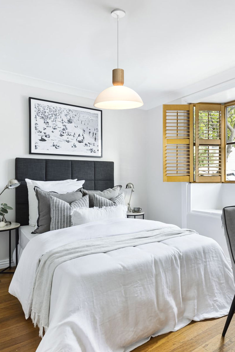 Homestead Nord Pendant Light in bedroom