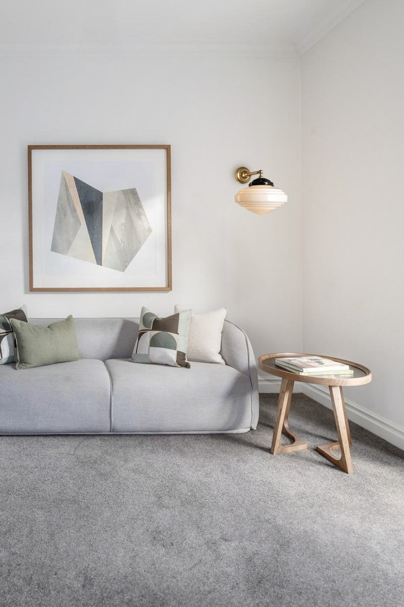 Coloma Schoolhouse Wall Light in living room