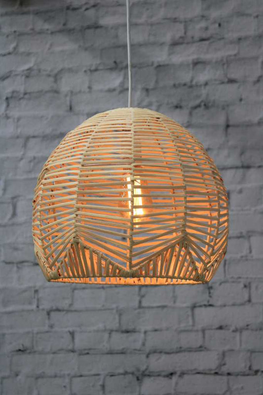 rattan pendant light