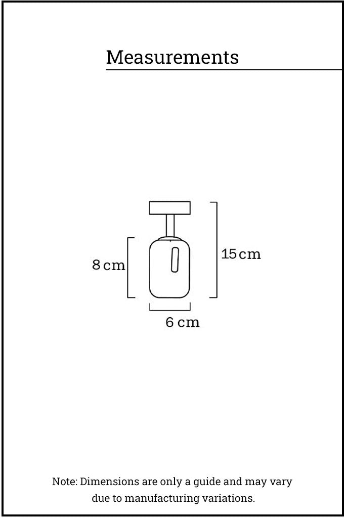 measurements of the spotlight