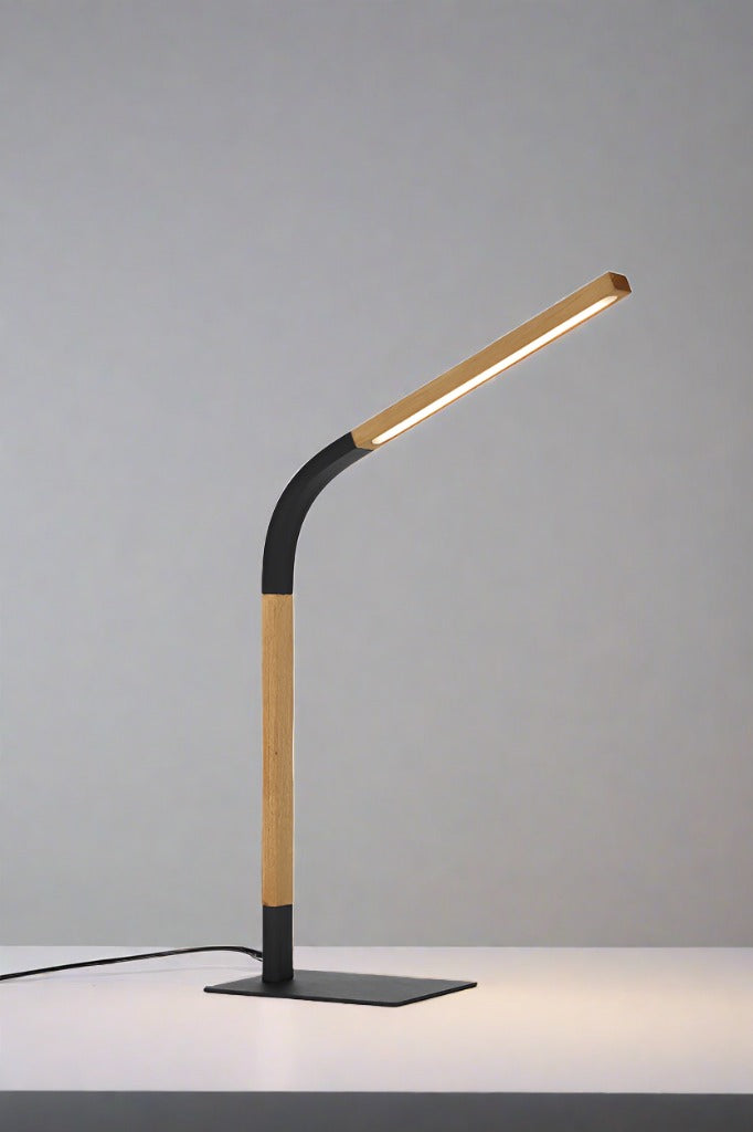 Table Lamp in Black Finish