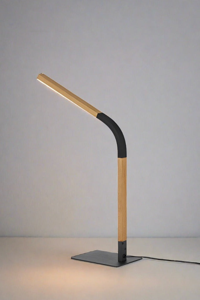 Table Lamp in Black Finish