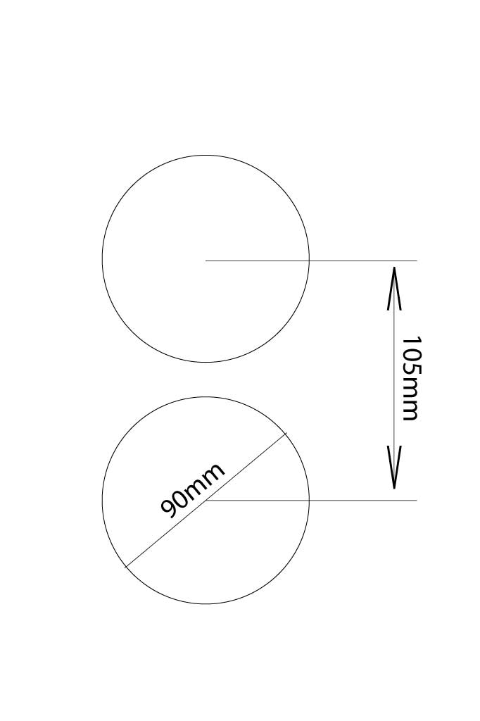 suffield twin downlight dimensions 