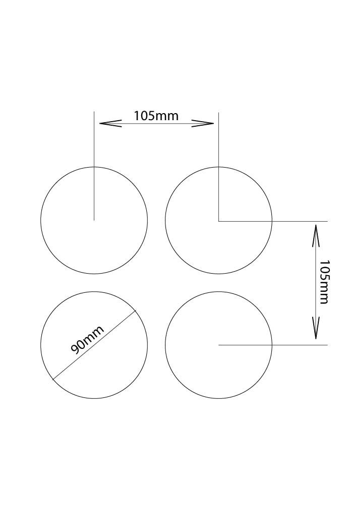 suffield quad LED tillable downlight measurements 