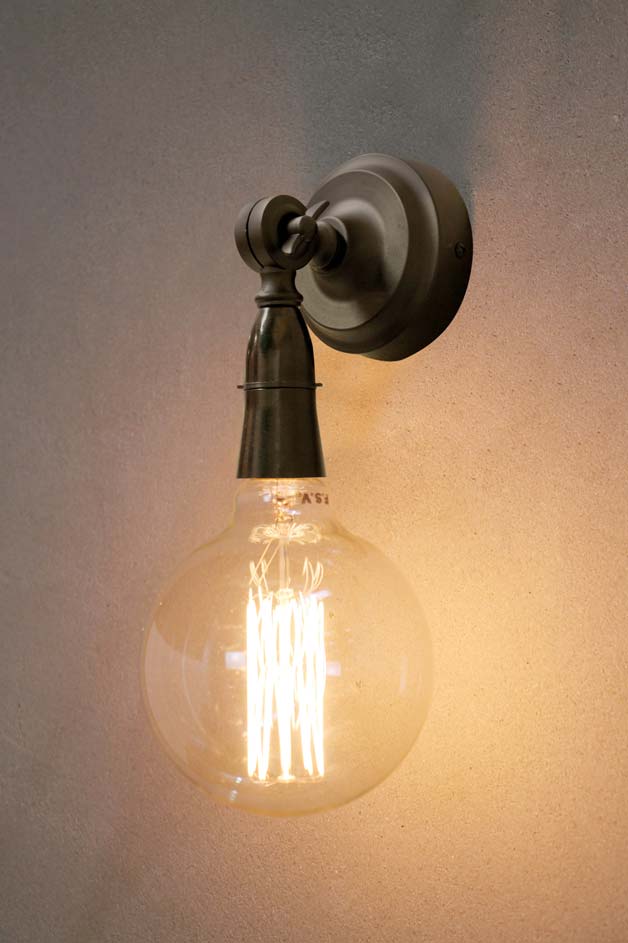 Bare bulb deals sconce