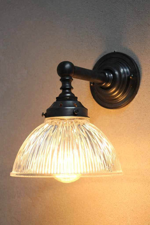 Vintage deals glass sconce