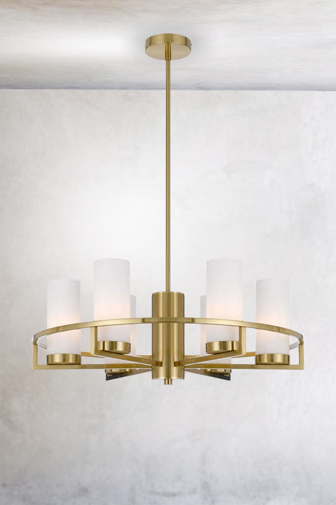 austin chandelier 6 light pendant