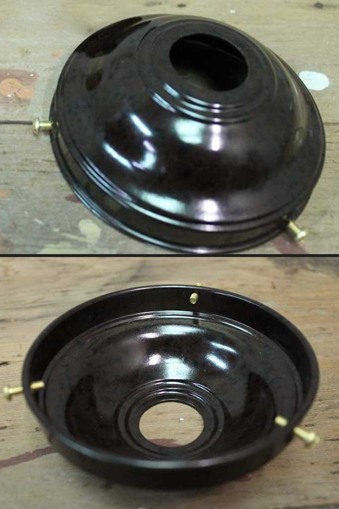 Bakelite galleries top and under side